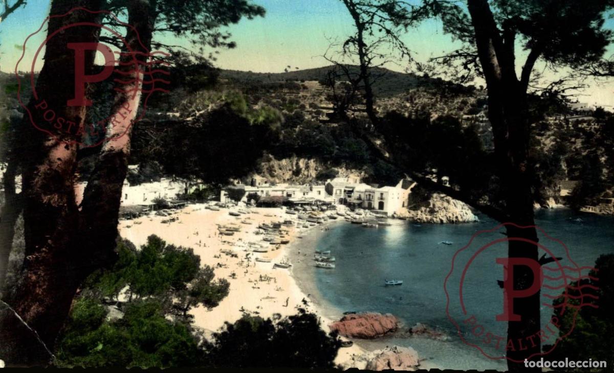 Postales: GERONA. PALAFRUGELL. PLAYA DE TAMARIU