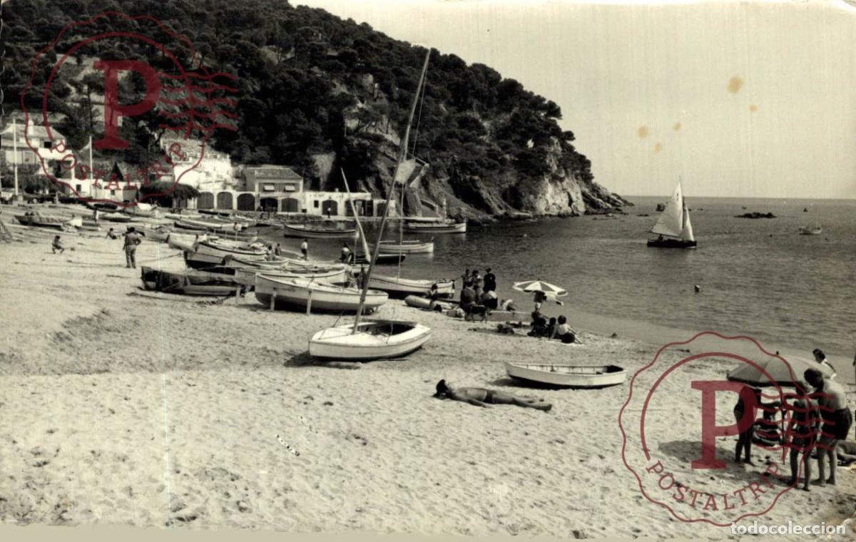 Postales: GERONA. PALAFRUGELL. PLAYA LLANFRANCH