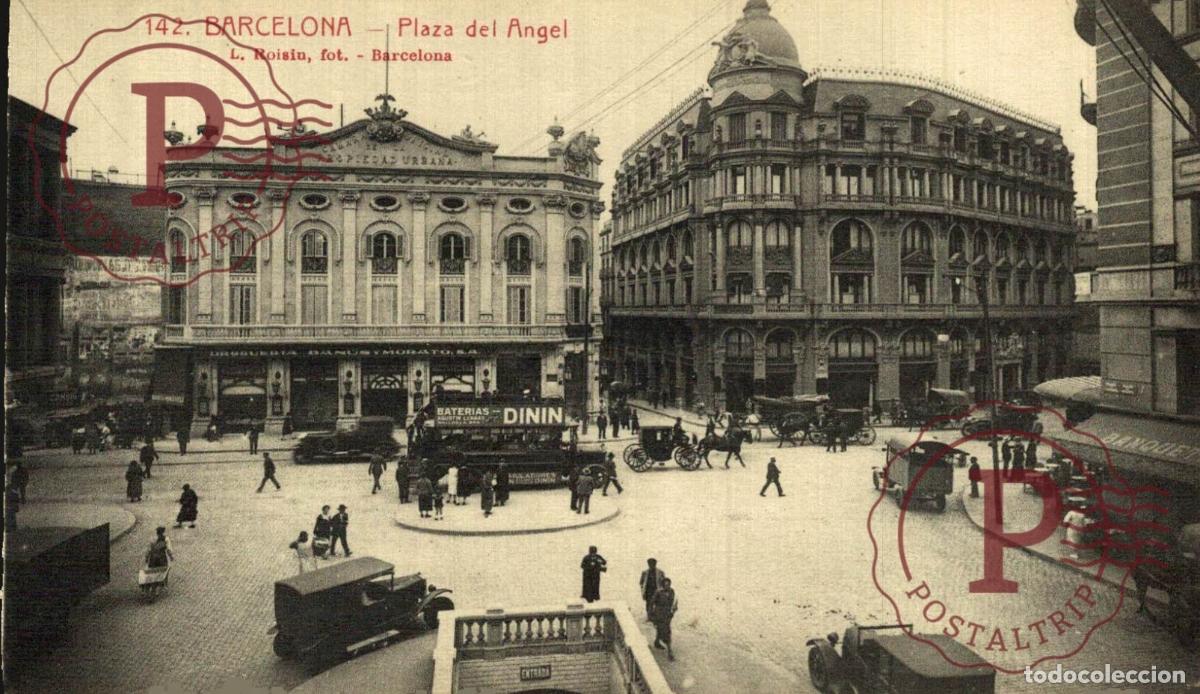 Postales: BARCELONA. PLAZA DEL ANGEL