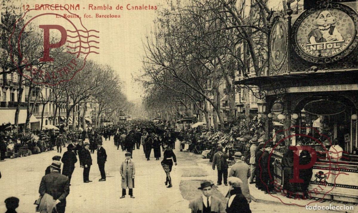Postales: BARCELONA. RAMBLA DE CANALETAS