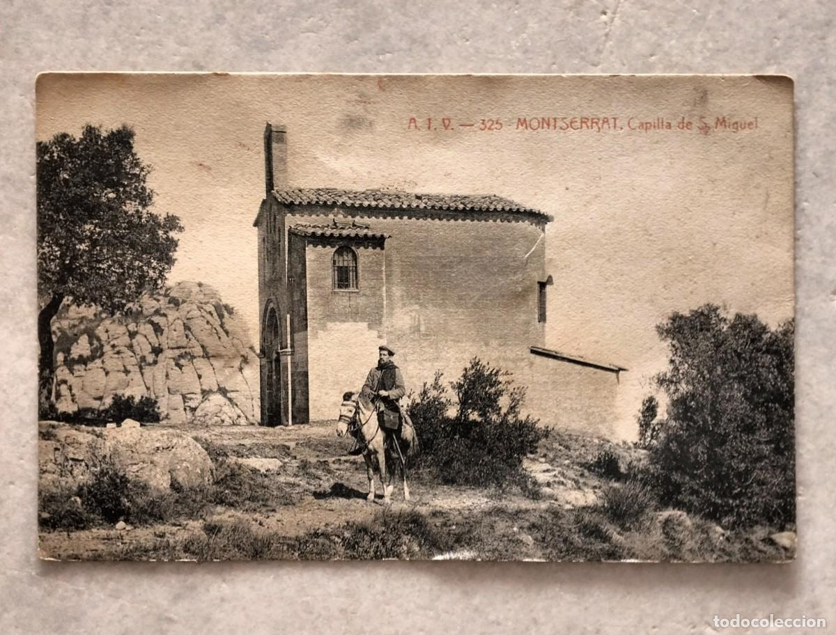 Postales: Postal MONTSERRAT. CAPELLA ST. MIQUEL. Sense circular
