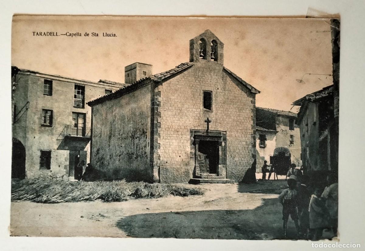 Postales: Postal TARADELL. CAPELLA STA LLUCIA. 1936. circulada