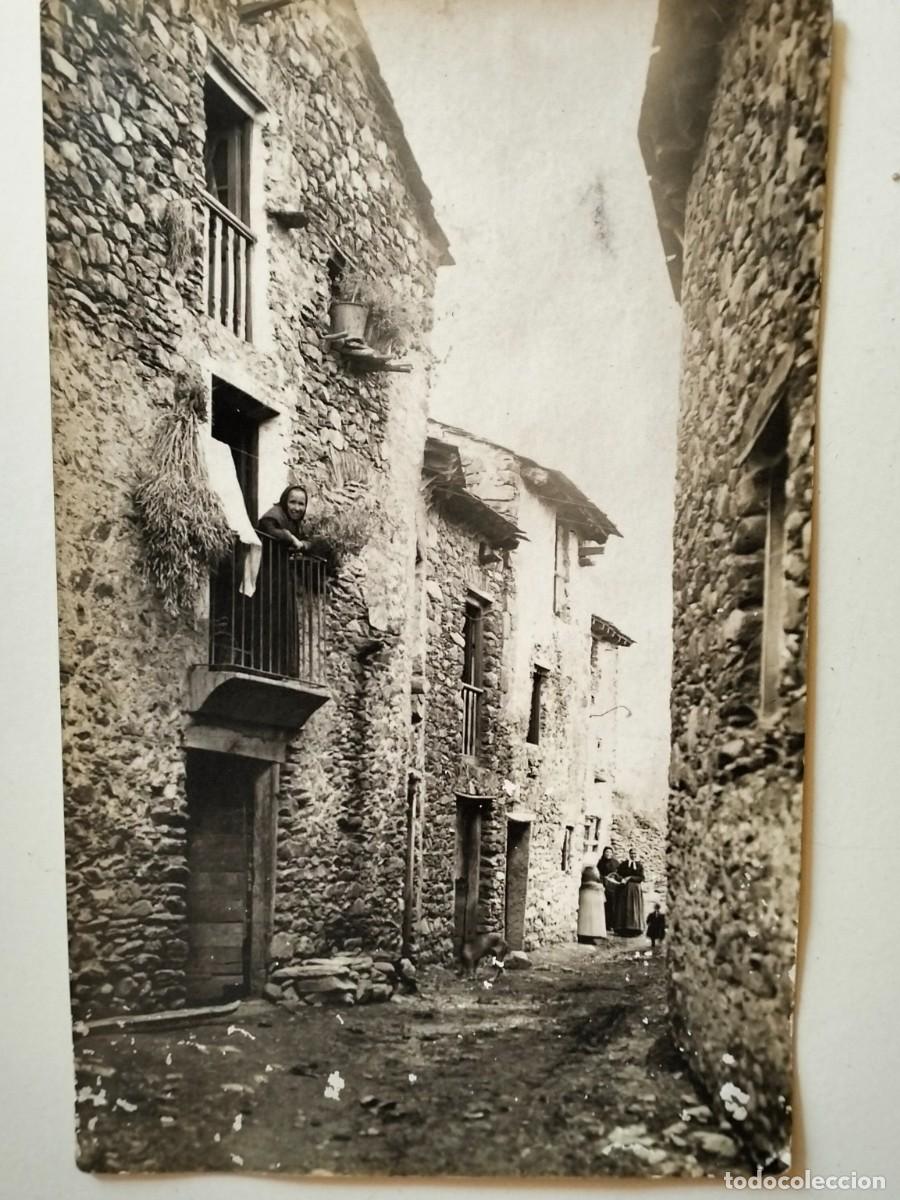 Postales: Postal calle pueblo sin identificar. Antigua.