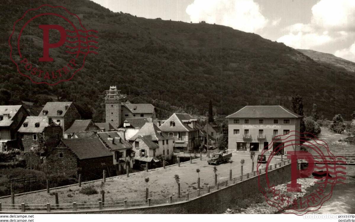 Postales: LES. LERIDA CENTRO DE LA VILLA