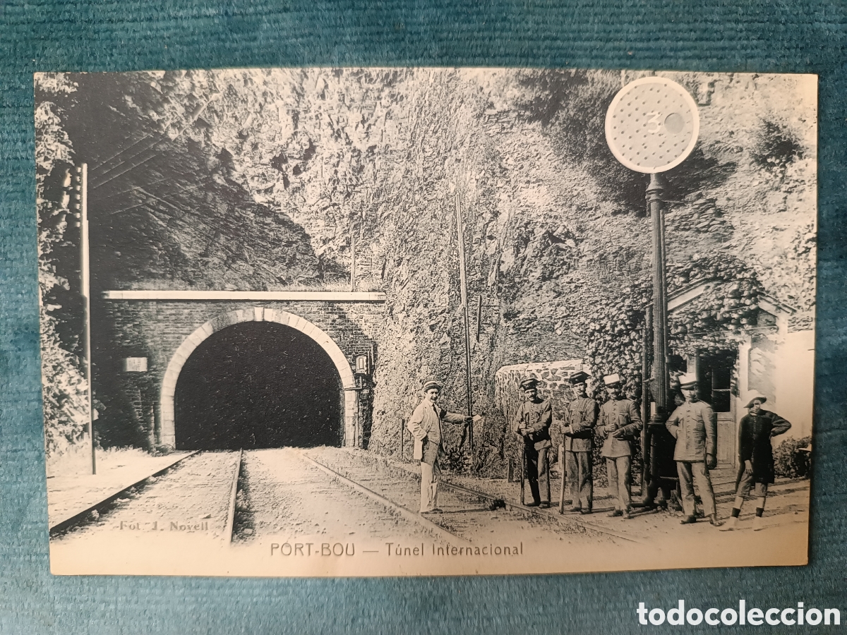 Postales: PORT-BOU. T&uacute;nel Internacional. (Portbou)