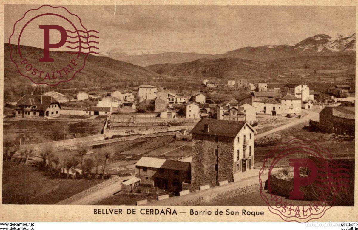 Postcards: BELLVER DE CERDA&Ntilde;A.- BARRIO DE SAN ROQUE