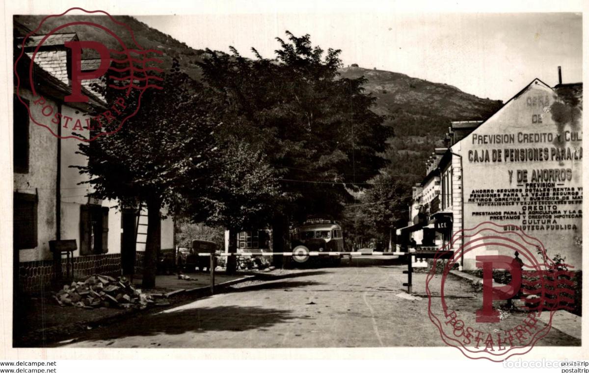 Postales: LES LERIDA. ADUANA NACIONAL Y CAJA DE PENSIONES