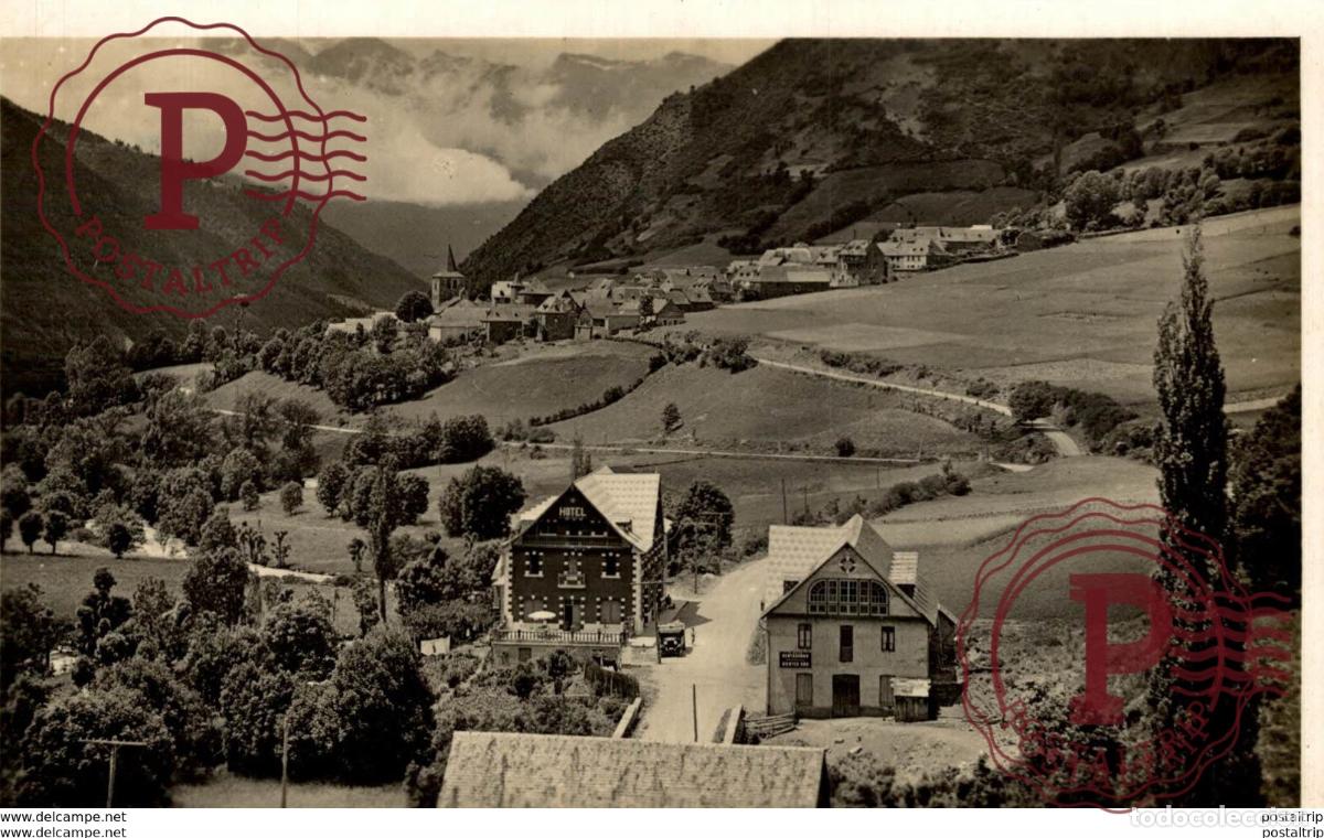 Postales: HOTELES LA CREU Y GESSA AL FONDO