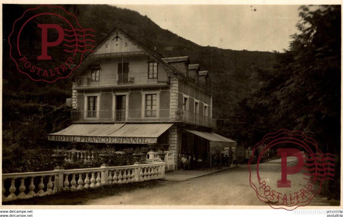 Postales: LES. HOTEL FRANCO ESPA&Ntilde;OL. - FOTOGRAFICA