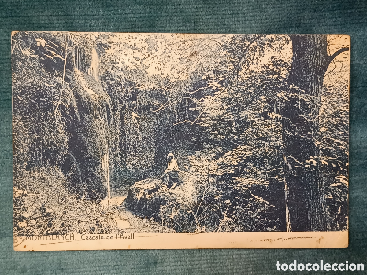 Postales: MONTBLANCH. Cascata de L'Avall. (Montblanc)