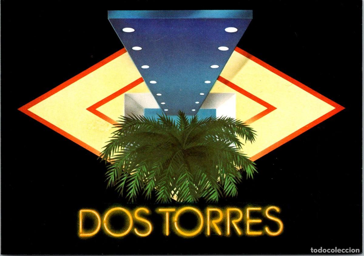 Postales: Barcelona - V&iacute;a Augusta - Dos Torres - Anuncia Inauguraci&oacute;n Local de Invierno - Postal - 150x105mm
