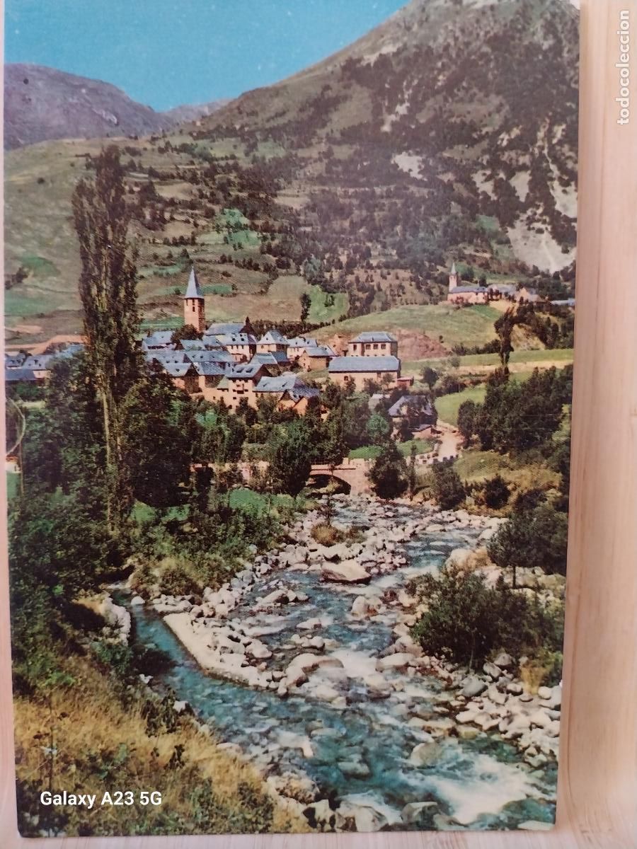 Postales: VALLE ARAN SALARDU EL RIO GARONA PIRINEOS DE LERIDA ED CAMPA&Ntilde;A PUIG FERRAN SERIE II 1581 SC ORIGINAL