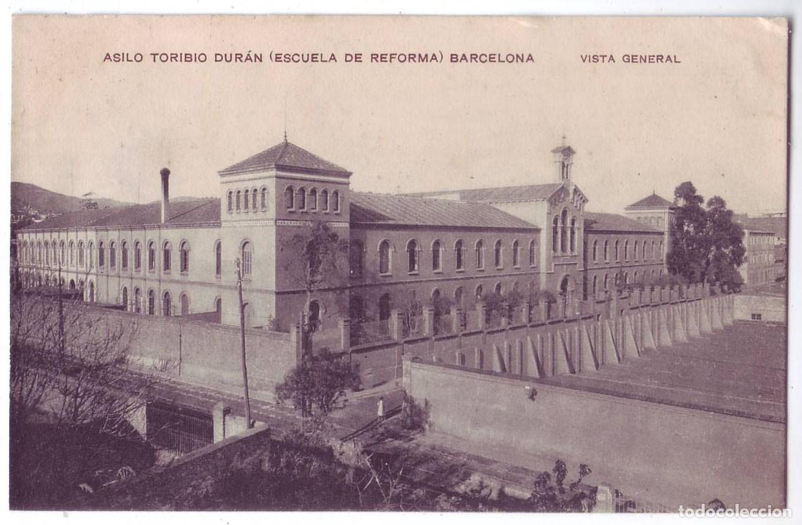 Postales: Barcelona: Asilo Toribio Dur&aacute;n (Escuela de Reforma). Vista General. Miss&eacute; Hs. Circulada (A&ntilde;os 10)