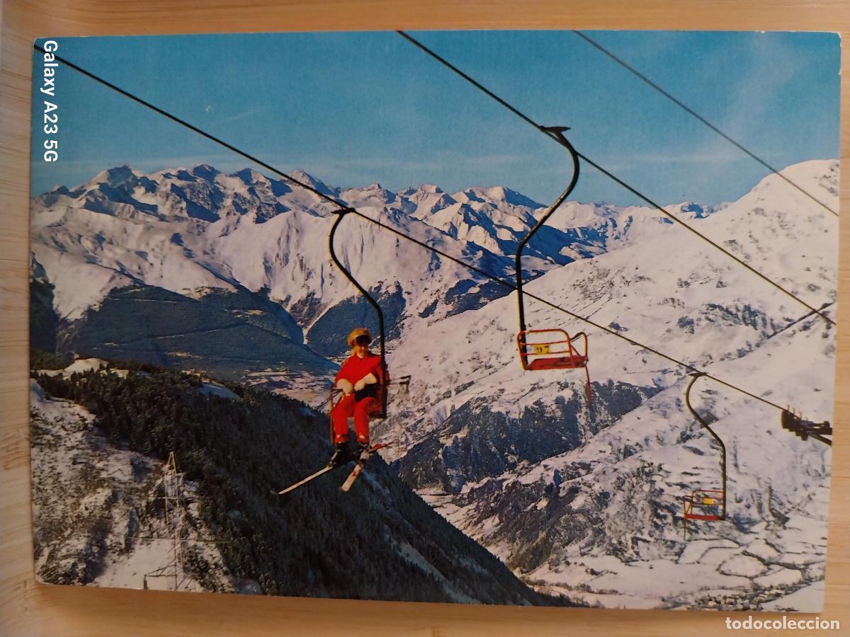 Postales: BAQUEIRA BERET ESTACION ESQUI VALLE ARAN ED CYP 3716 ANIMADA TELESILLA