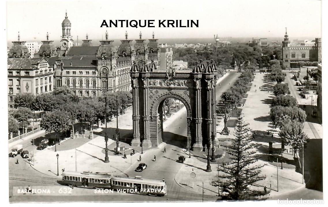 Postales: BARCELONA N&ordm; 632 SALON VICTOR PRADERA / EDICION ZERKOWITZ / SIN FRANQUEAR PERO ESCRITA