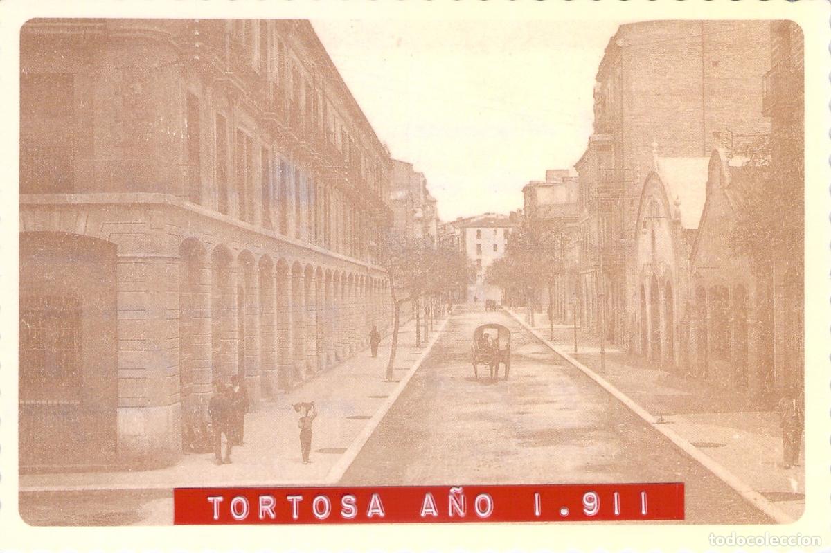 Postales: Postal de la calle Cervantes en Tortosa, Tarragona