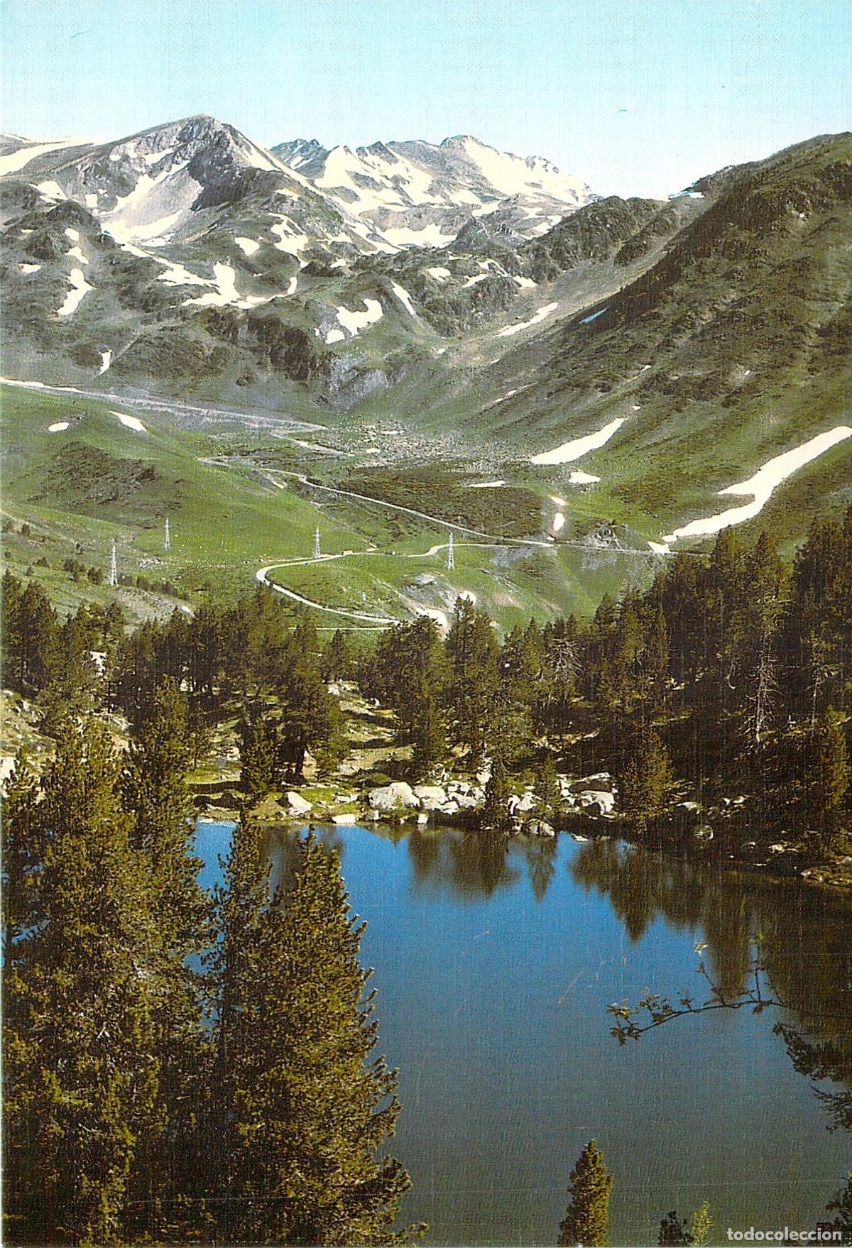 Postales: Postal del Estany de Gerber en el Pirineo Catal&aacute;n, Lleida