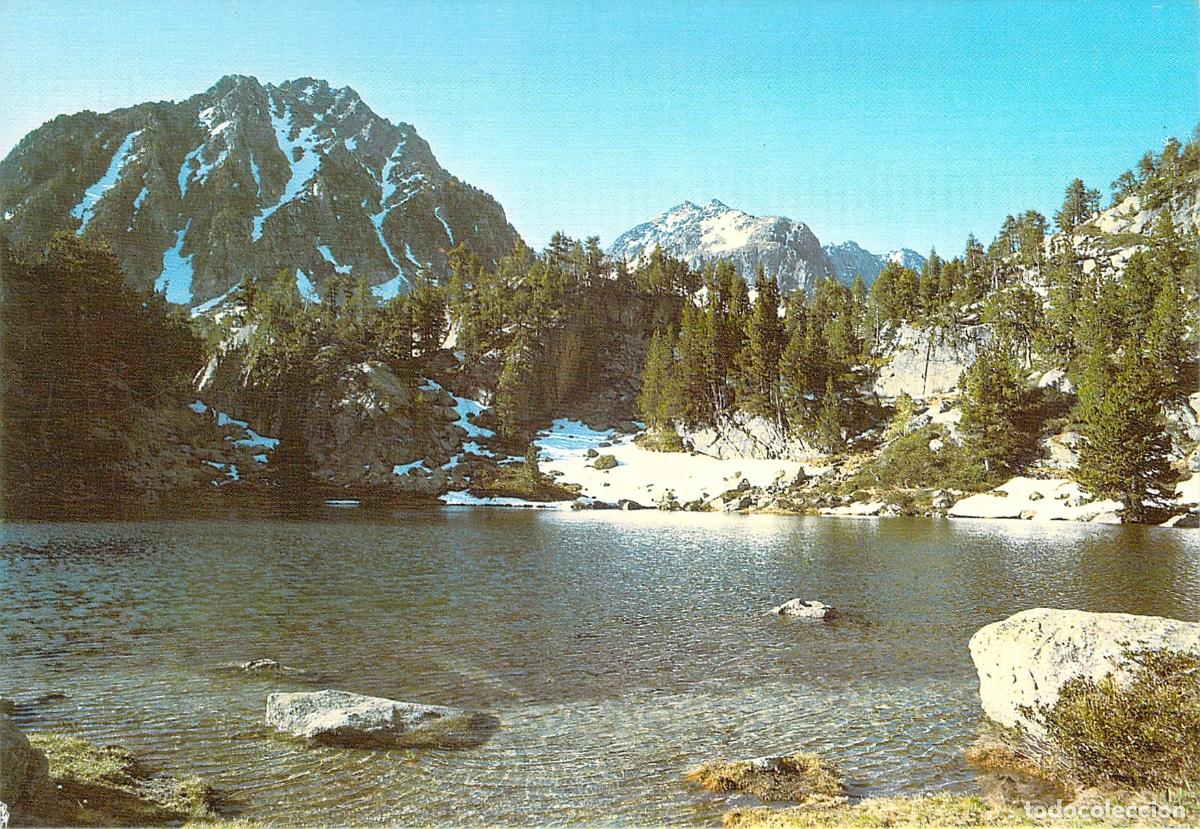 Postales: Postal de los Pirineos, Estany de Gerber en L&eacute;rida