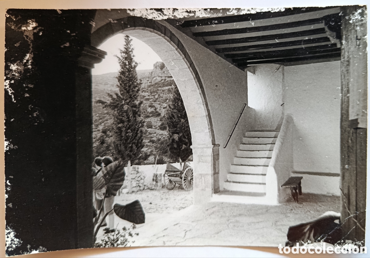 Postales: POSTAL ANTIGUA FOTOGRAFICA TARRAGONA ULLDECONA SANTUARIO NTRA. SRA. DE LA PIEDAD ED. BOL