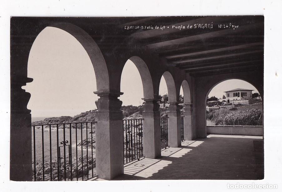 Postales: POSTAL. COSTA BRAVA. SANT FEL&Iacute;U DE GU&Iacute;XOLS. PUNTA DE S'AGAR&Oacute;. N&ordm; 24. GIRONA