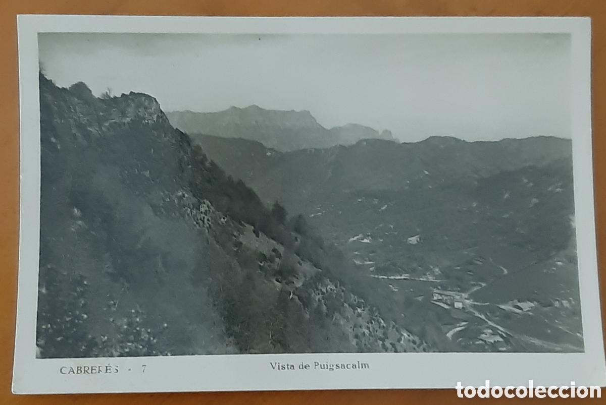 Postales: Postal Cabrer&eacute;s Barcelona. Vista de Puigsacalm. Escrita sin circular. R1151