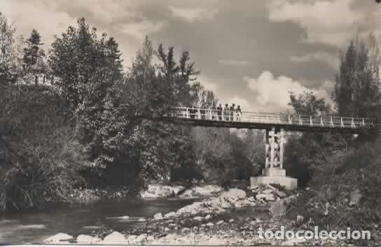 Postales: GERONA ESCRITA PUIGCERDA PUENTE INTERNACIONAL