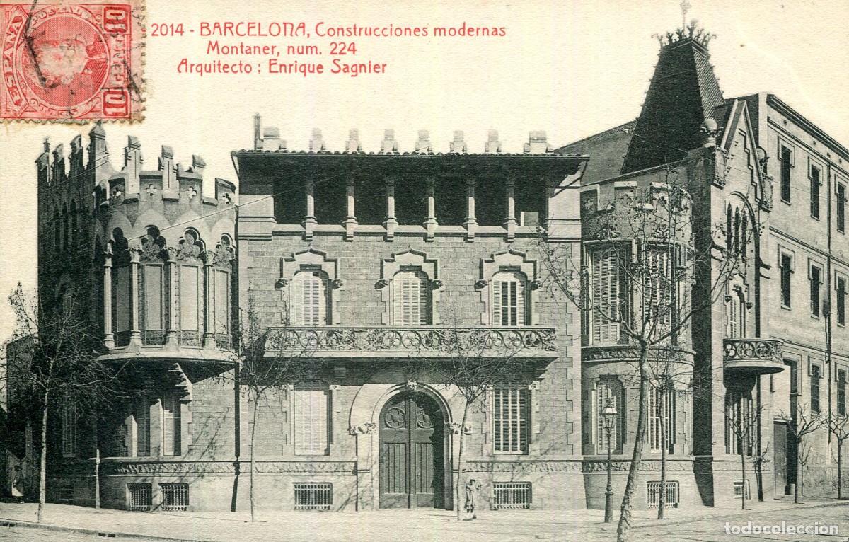 Postales: BARCELONA-CONSTRUCCIONES MODERNAS-ARQUITECTO E.SAGNIER- ATV N&ordm; 2014