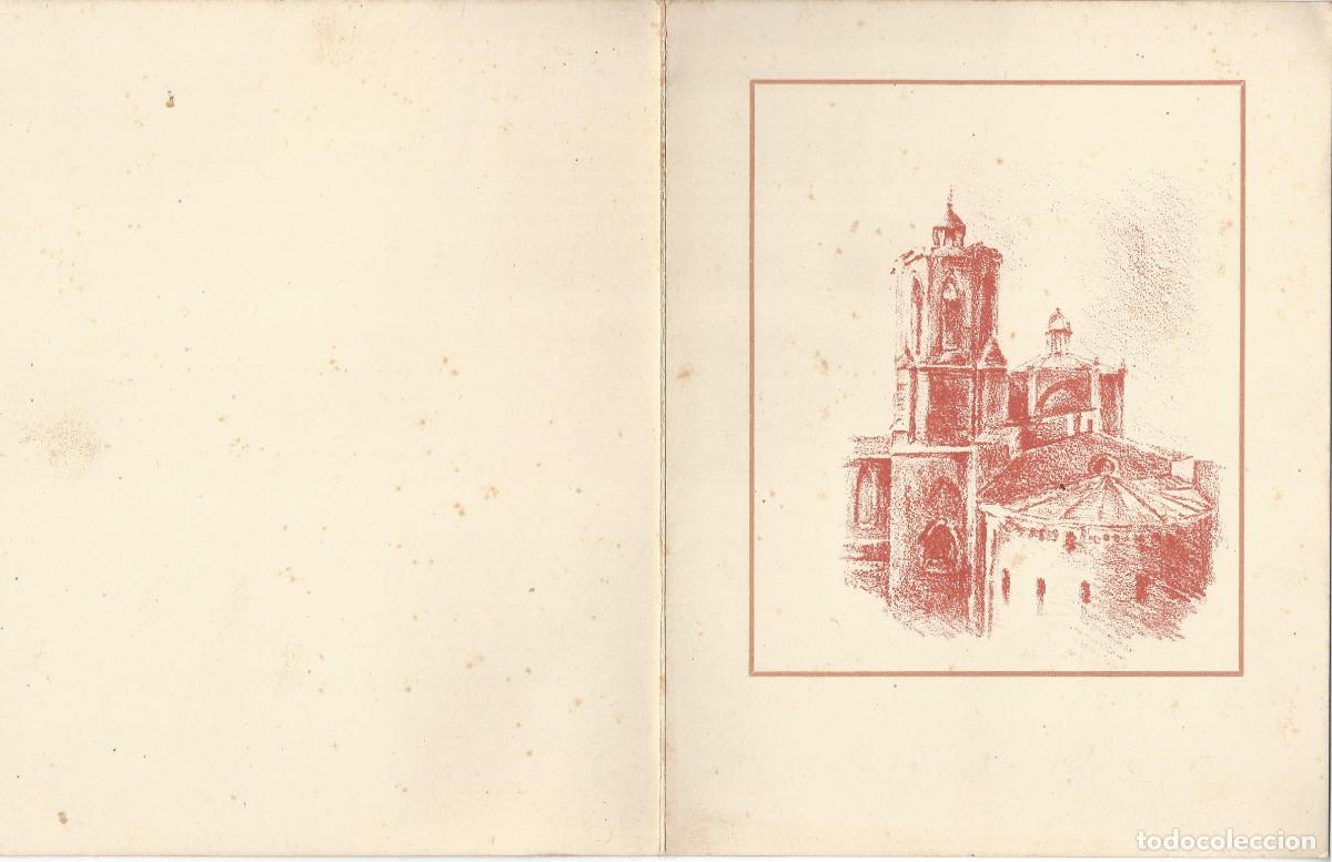 Postales: Felicitaci&oacute; Navide&ntilde;a Luis Clanchet Tarragona 1951-52