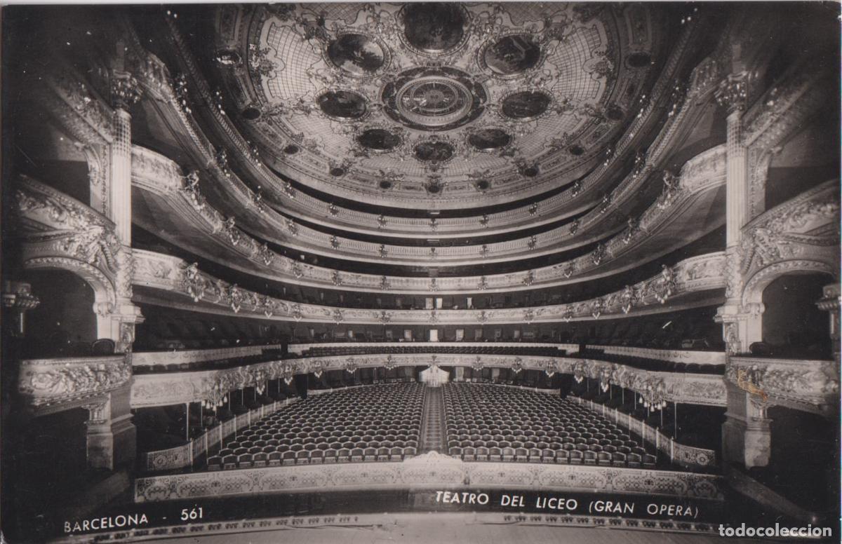 Postales: BARCELONA, TEATRO DEL LICEO (GRAN OPERA) - S/C