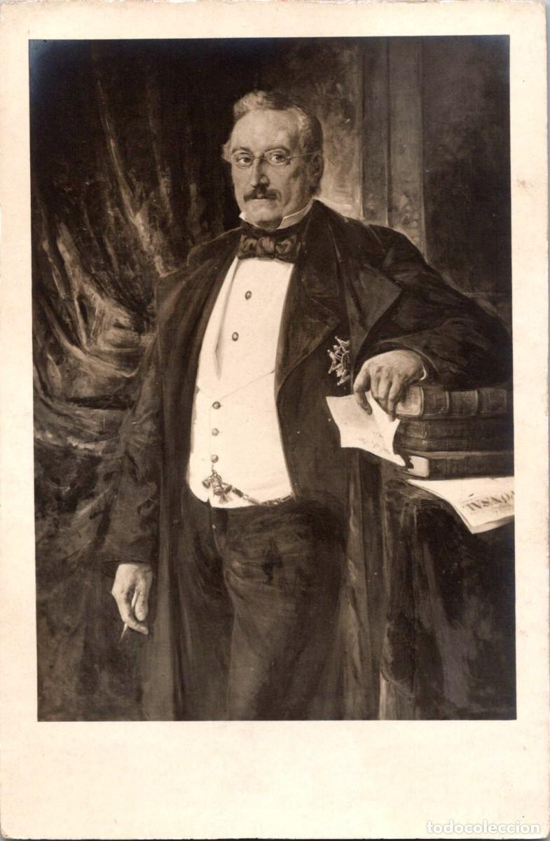 Postales: Buenaventura Carlos Aribau -Retrato Ramon Mart&iacute; Alsina -El Corresponsal Orden Espa&ntilde;ola de Carlos III