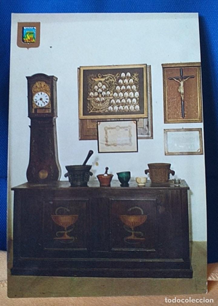 Postales: Postal n&ordm; 6 Llivia Gerona/ Farmacia . Ojo del Boticario. Colecci&oacute;n Escudo de oro