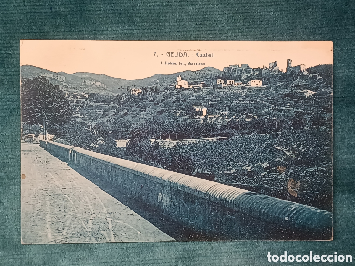 Postales: 7 GELIDA. Castell. (Circulada)