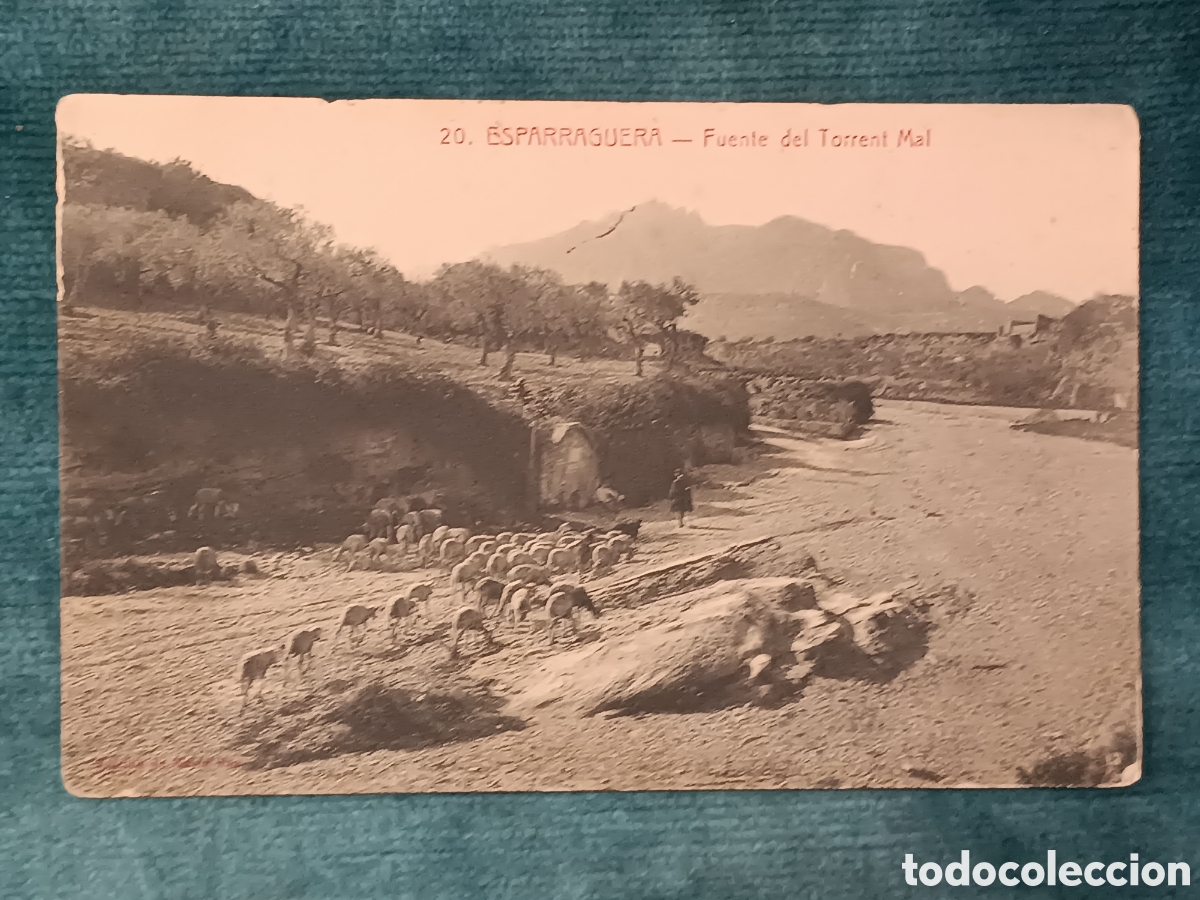 Postales: 20 ESPARREGUERA. Fuente del Torrent Mal