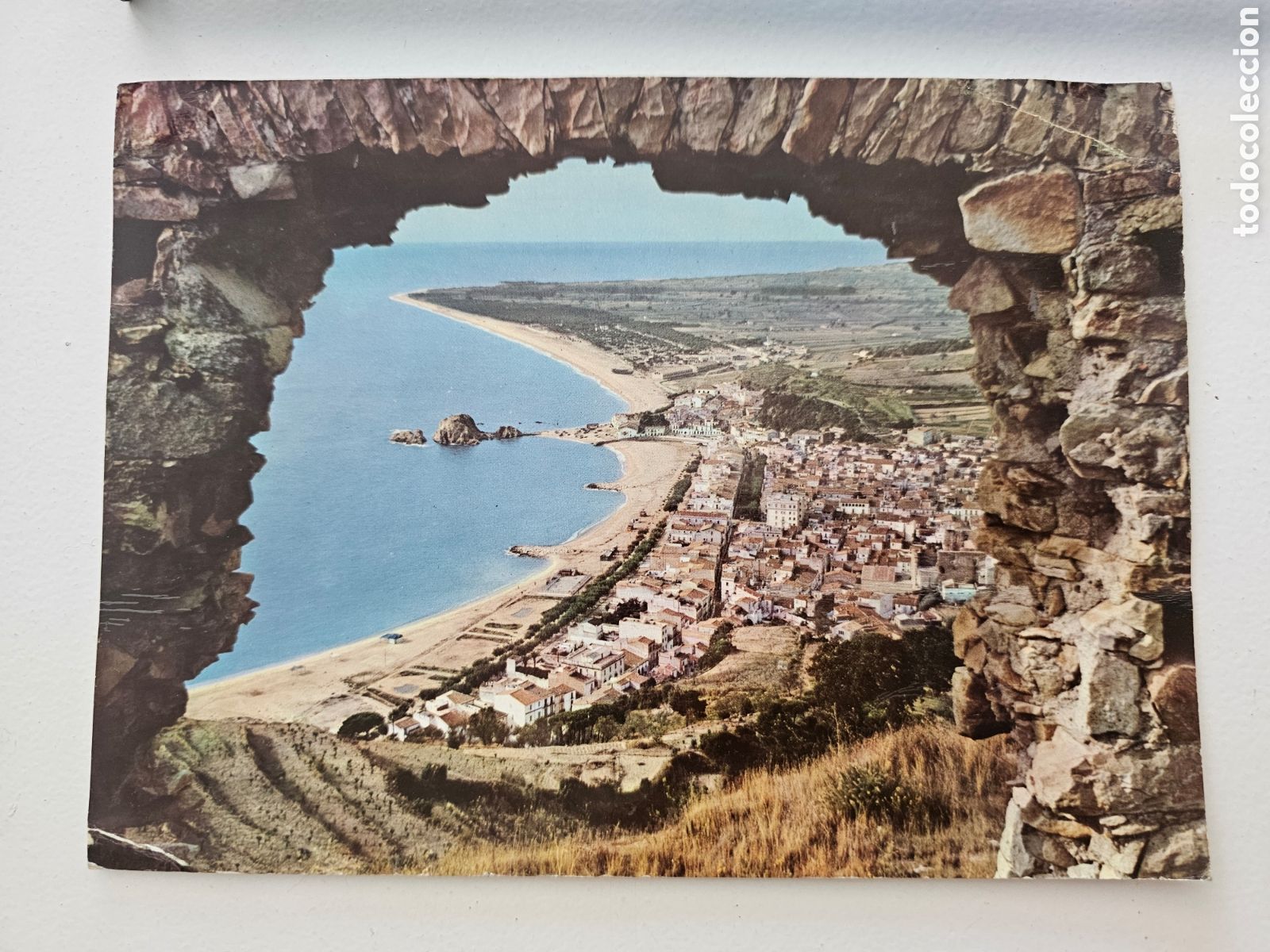 Postales: Postal de gran tama&ntilde;o de Gran tama&ntilde;o de Blanes 1959 Jos&eacute; Rigual Ektachrome por avioneta
