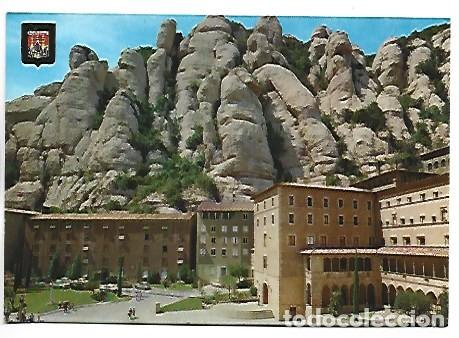 Postales: VISTA PARCIAL DEL SANTUARI - PARTIAL VIEW OF THE SANCTUARY.- MONTSERRAT