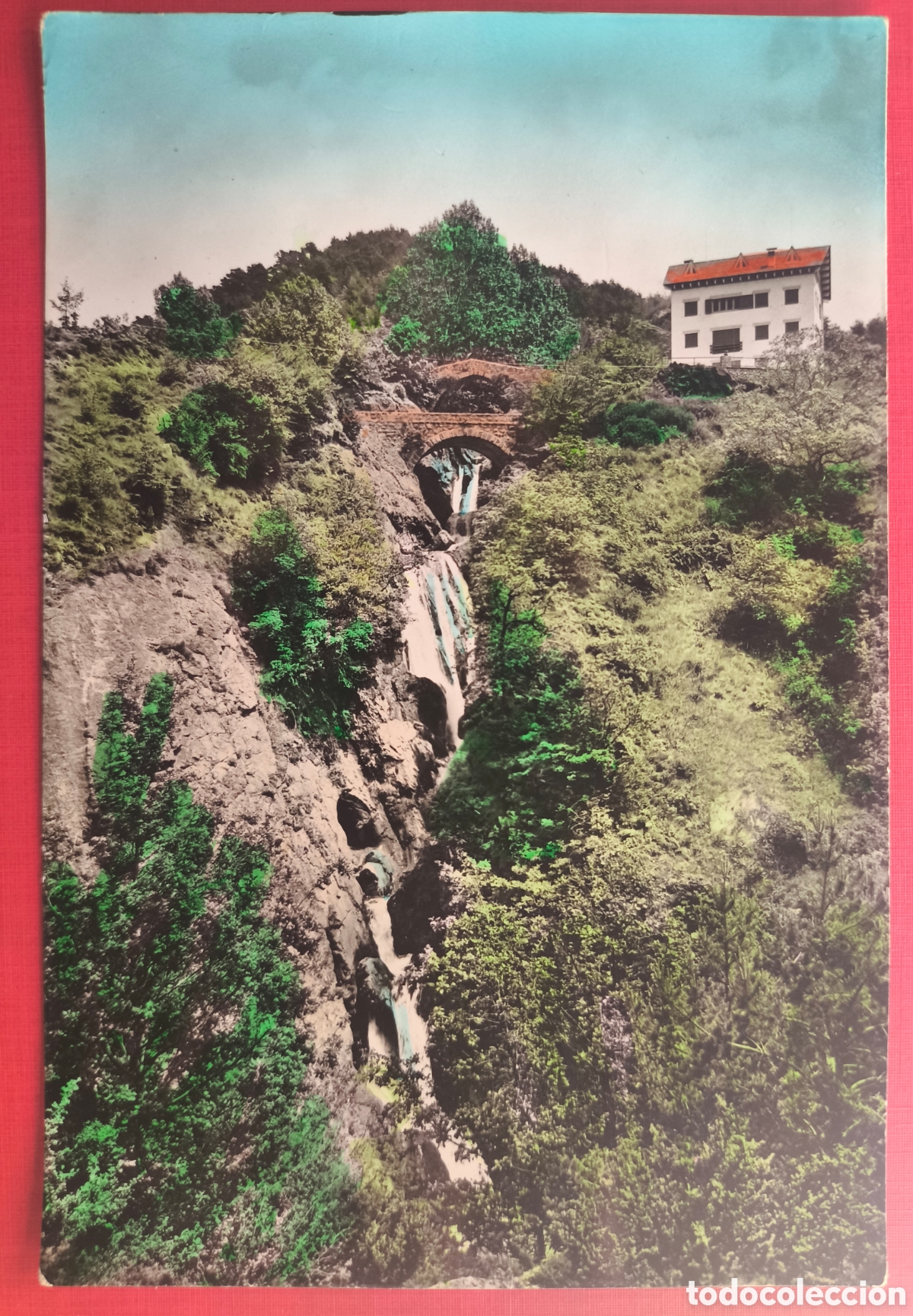 Postales: CASTELLAR DE N'HUG LES FONTS FARGA VELLA POSTAL POSTAL COMOREADA C. 1960