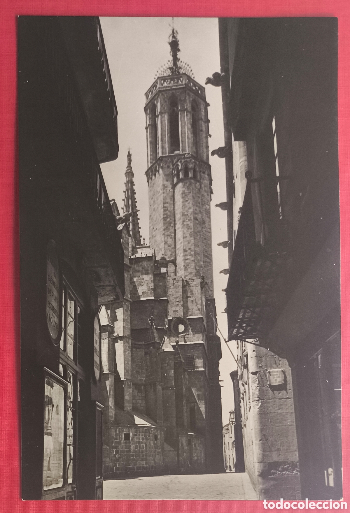 Postales: BARCELONA CARRER DE LA FRENERIA BARRI G&Ograve;TIC CIUTAT VELLA POSTAL FOTOGR&Aacute;FICA C. 1960