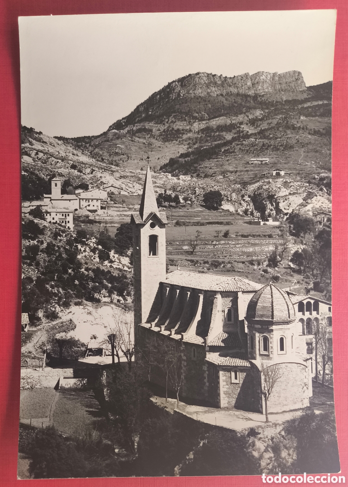 Postales: LA NOU SANTUARI DE LOURDES AL FONS LES ROVIRES POSTAL FOTOGR&Aacute;FICA FOT&Oacute;GRAFO DESEURAS C. 1960