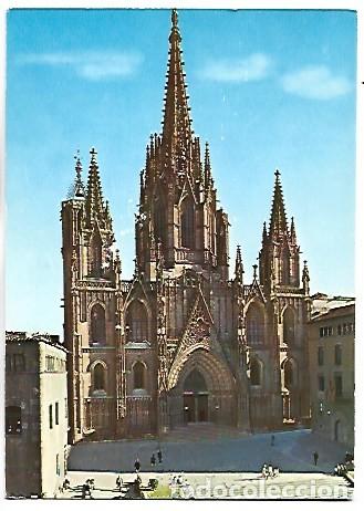 Postales: LA CATEDRAL.- BARCELONA