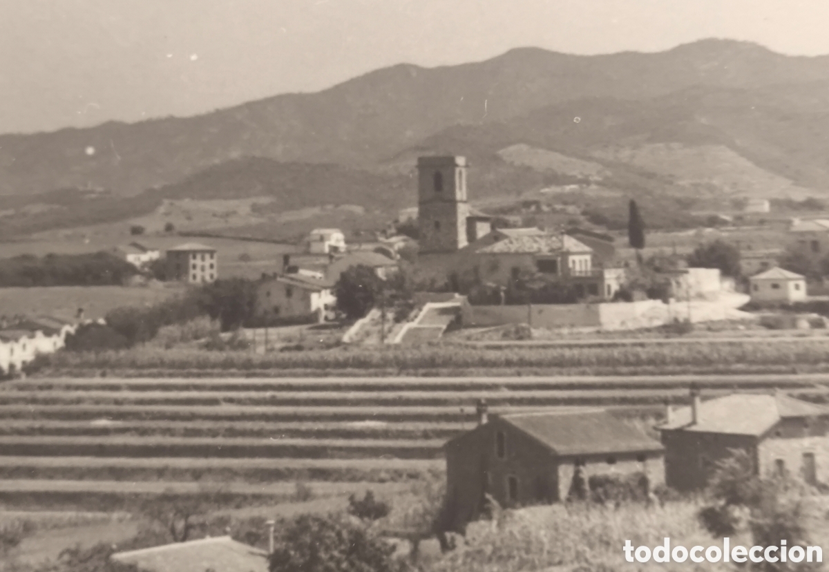 Postales: MONTORN&Egrave;S VISTA PARCIAL POSTAL FOTOGR&Aacute;FICA ED. OLL&Eacute; VALL&Egrave;S C. 1955