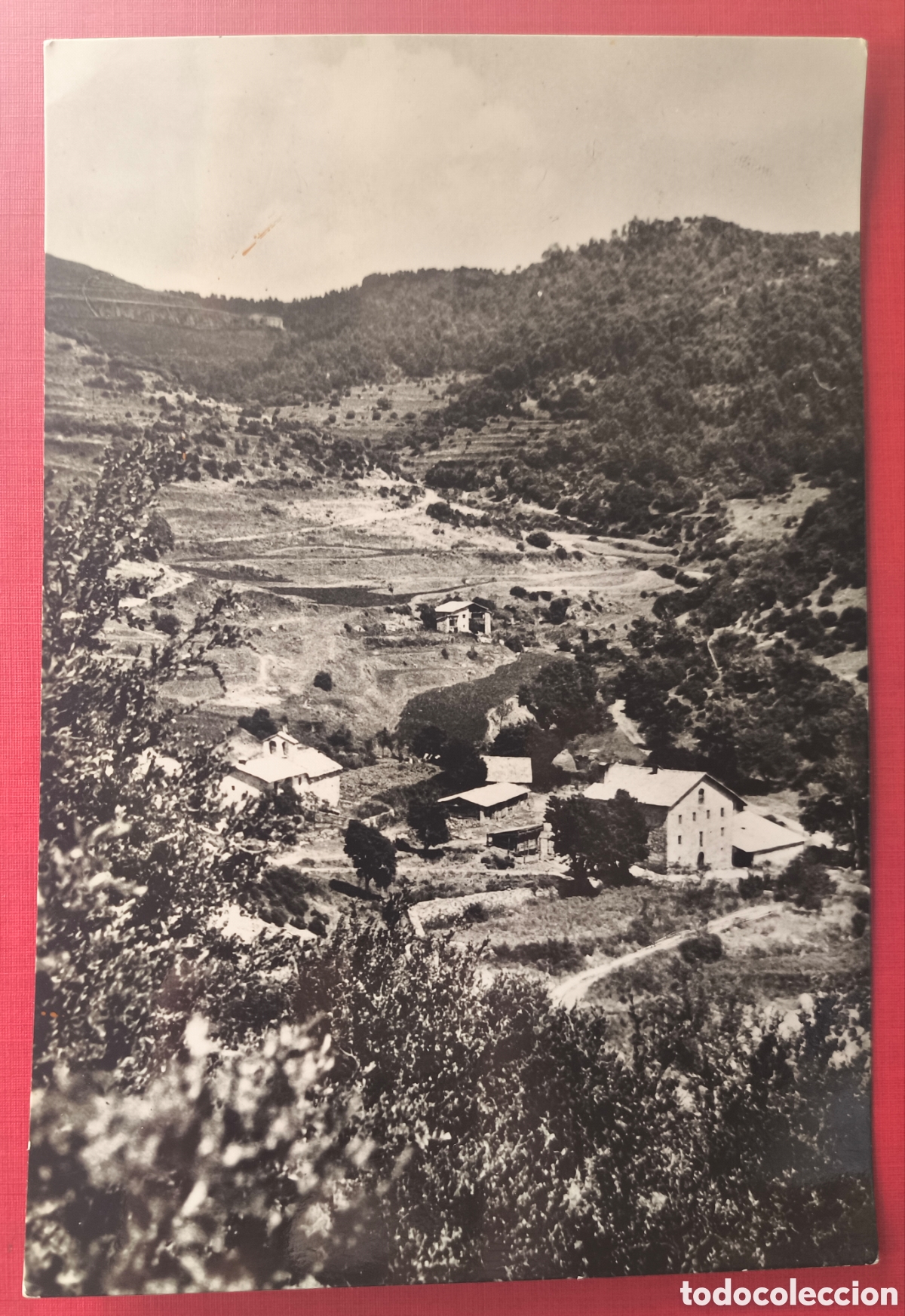 Postales: SANT ROM&Agrave; DE LA CLUSA POSTAL FOTOGR&Aacute;FICA CASTELL DE L'ARENY BERGUED&Agrave; C. 1960