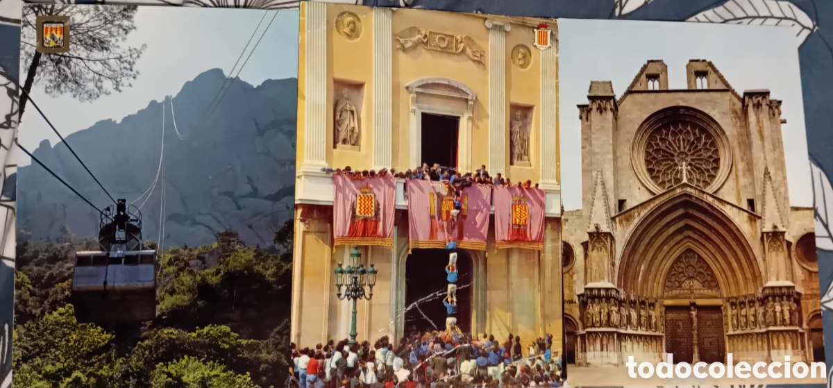 Postales: Lote de 9 postales a&ntilde;os 60 y 70 Catalu&ntilde;a.