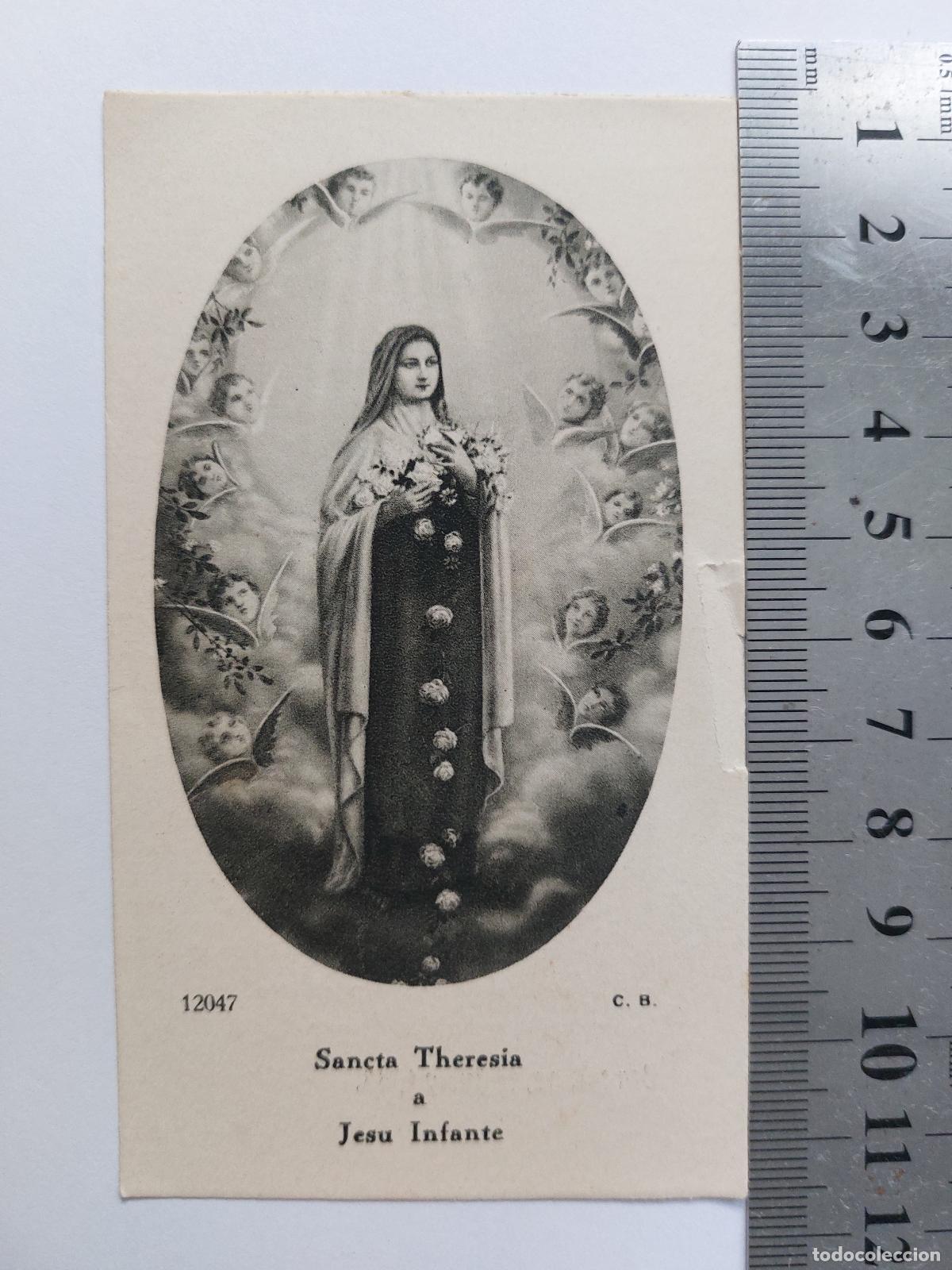 Postales: Estampa con imagen de Santa Teresa del Ni&ntilde;o Jes&uacute;s en Barcelona