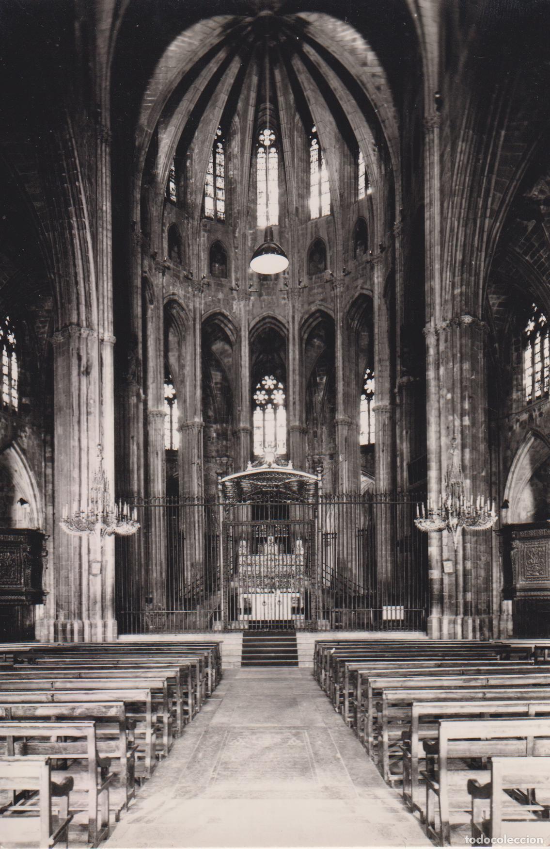 Postales: GERONA, INTERIOR DE LA CATEDRAL &ndash; EXCLUSIVAS CABILDO 121 &ndash; S/C