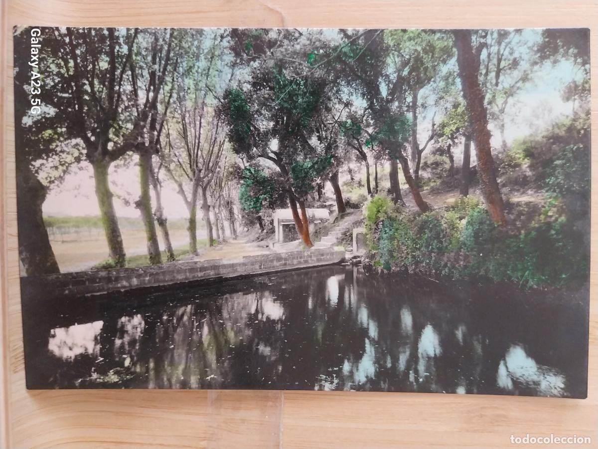 Postales: PALAU DE PLEGAMANS FUENTE DE SAN ROQUE ED E.M. 2 ESCRITA A&Ntilde;O 1955 COLOREADA