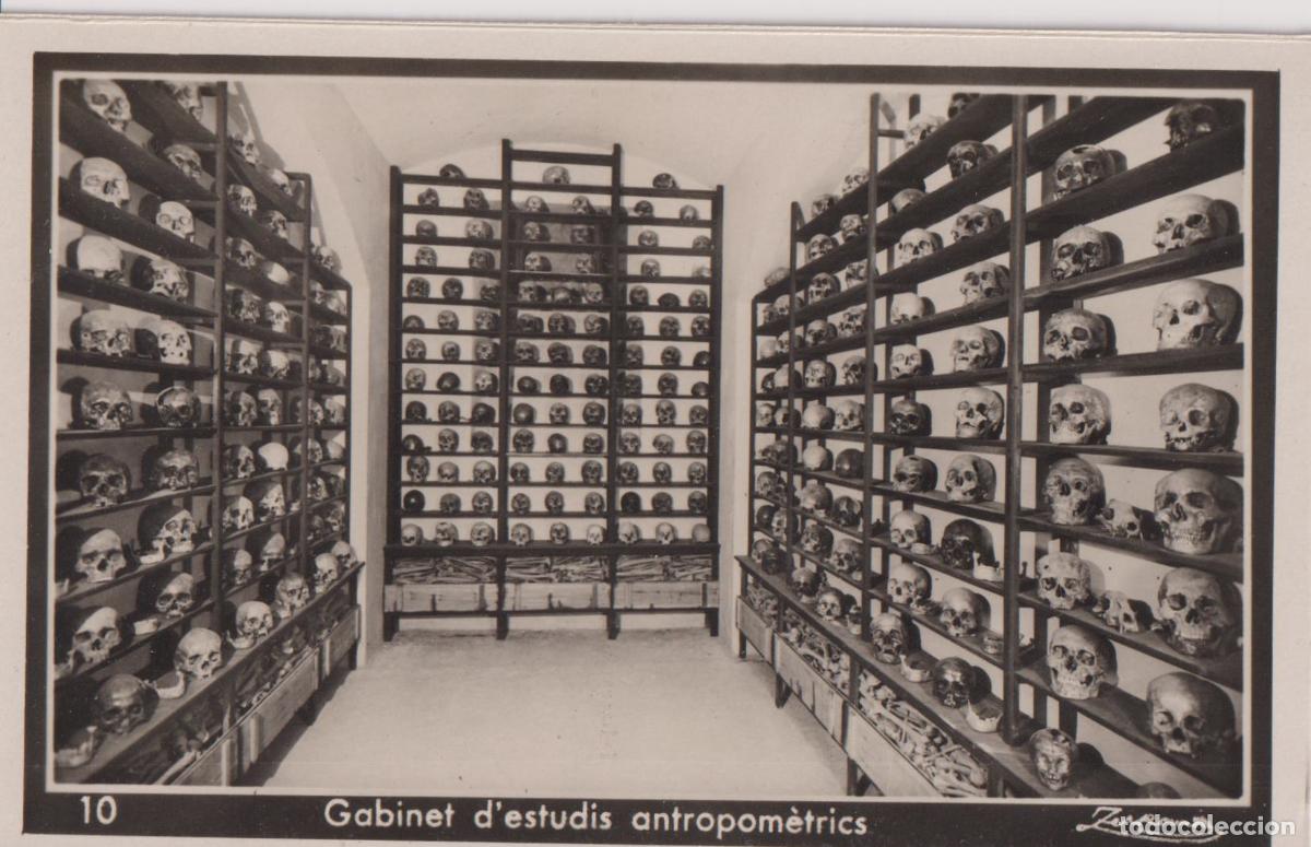 Postales: TARRAGONA, NECROPOLI CRISTIANO-ROMANA, GABINETE DE ESTUDIOS ANTROPOM&Eacute;TRICOS &ndash; A.ZERKOWITZ 10 &ndash; S/C