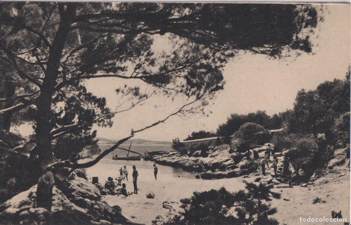 Postales: IBIZA, SAN ANTONIO ABAD, PLAYA GRASSI&Oacute; &ndash; FOTO VI&Ntilde;ETS 48 SERIE B &ndash; S/C