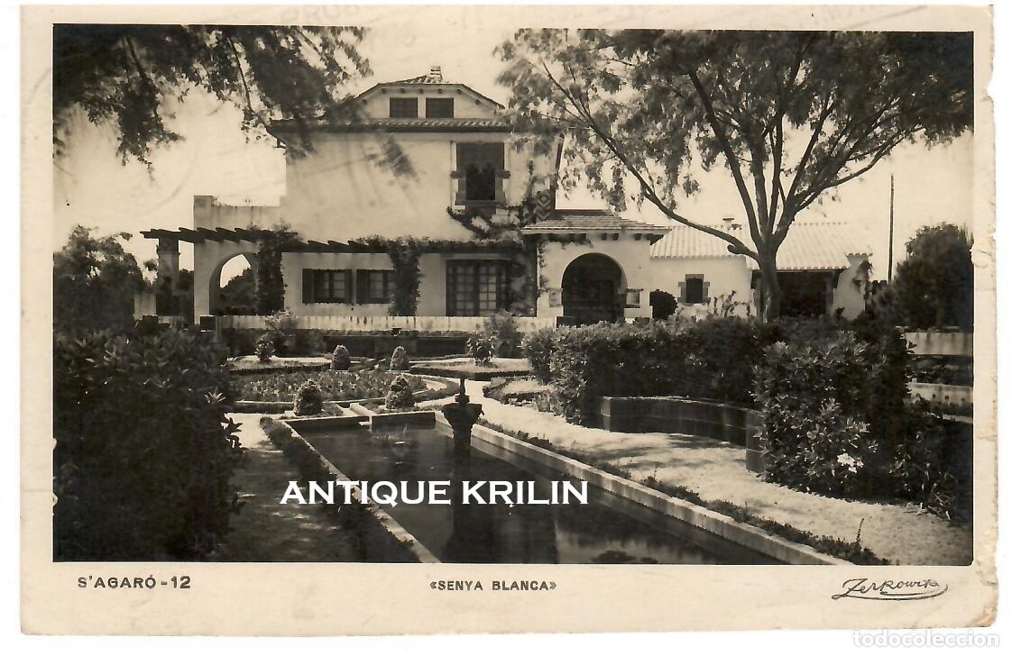 Postales: S'AGARO N&ordm; 12 SENYA BLANCA / ZERKOWITZ / FRANQUEADA