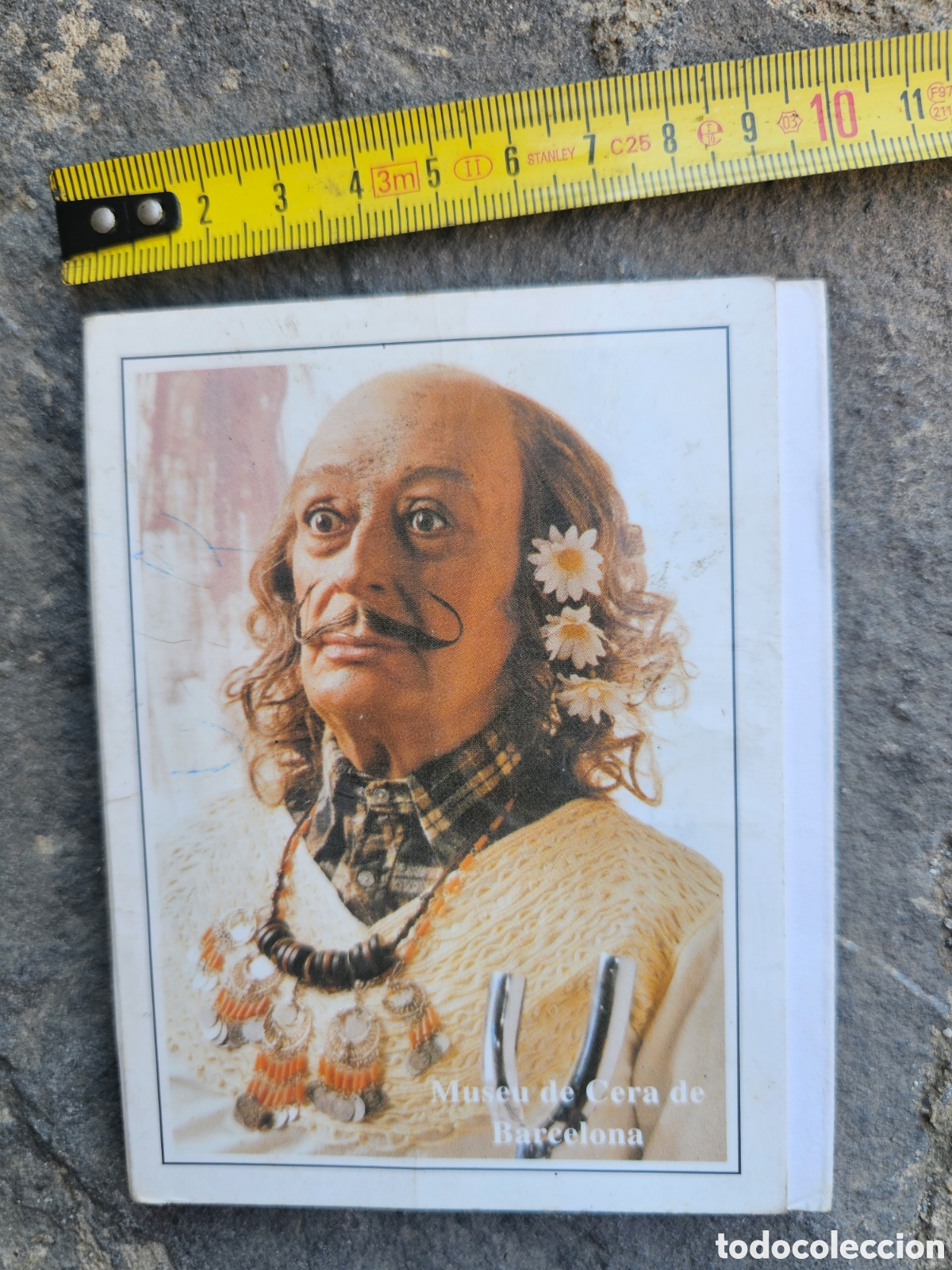 Postales: Tira Postal Desplegable Vintage - Museo de Cera de Barcelona (Serie 2) Dal&iacute; Gaud&iacute; Jaume I