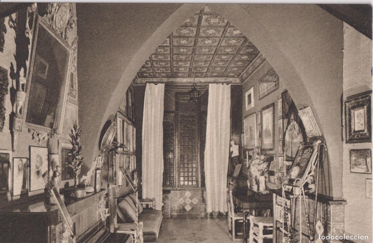 Postales: SITGES, MUSEO DEL CAU FERRAT, ESTUDIO &ndash; NAGSA SERIE 1&ordf; N&ordm;7 &ndash; S/C